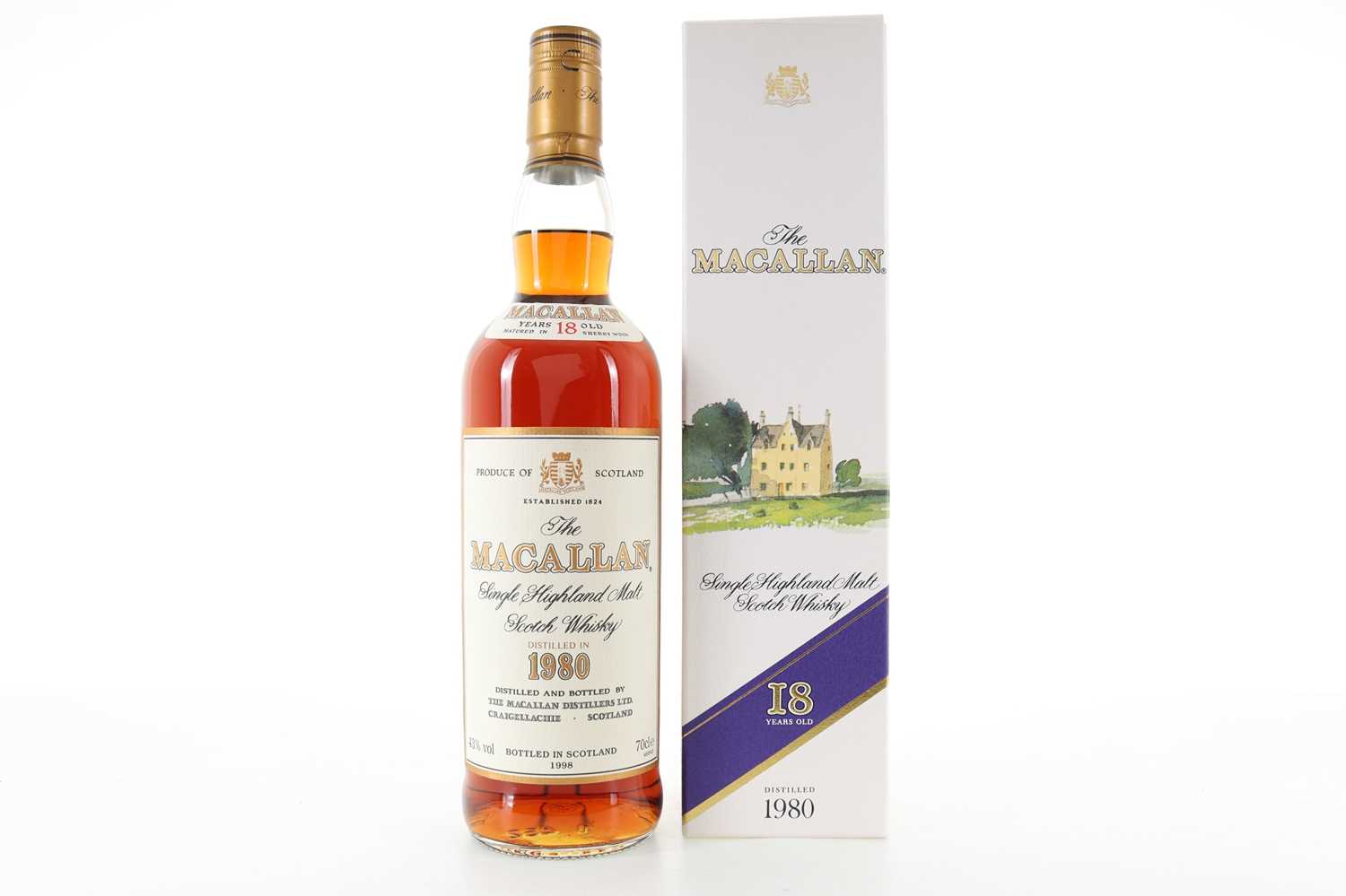 Lot 188 - MACALLAN 1980 18 YEAR OLD