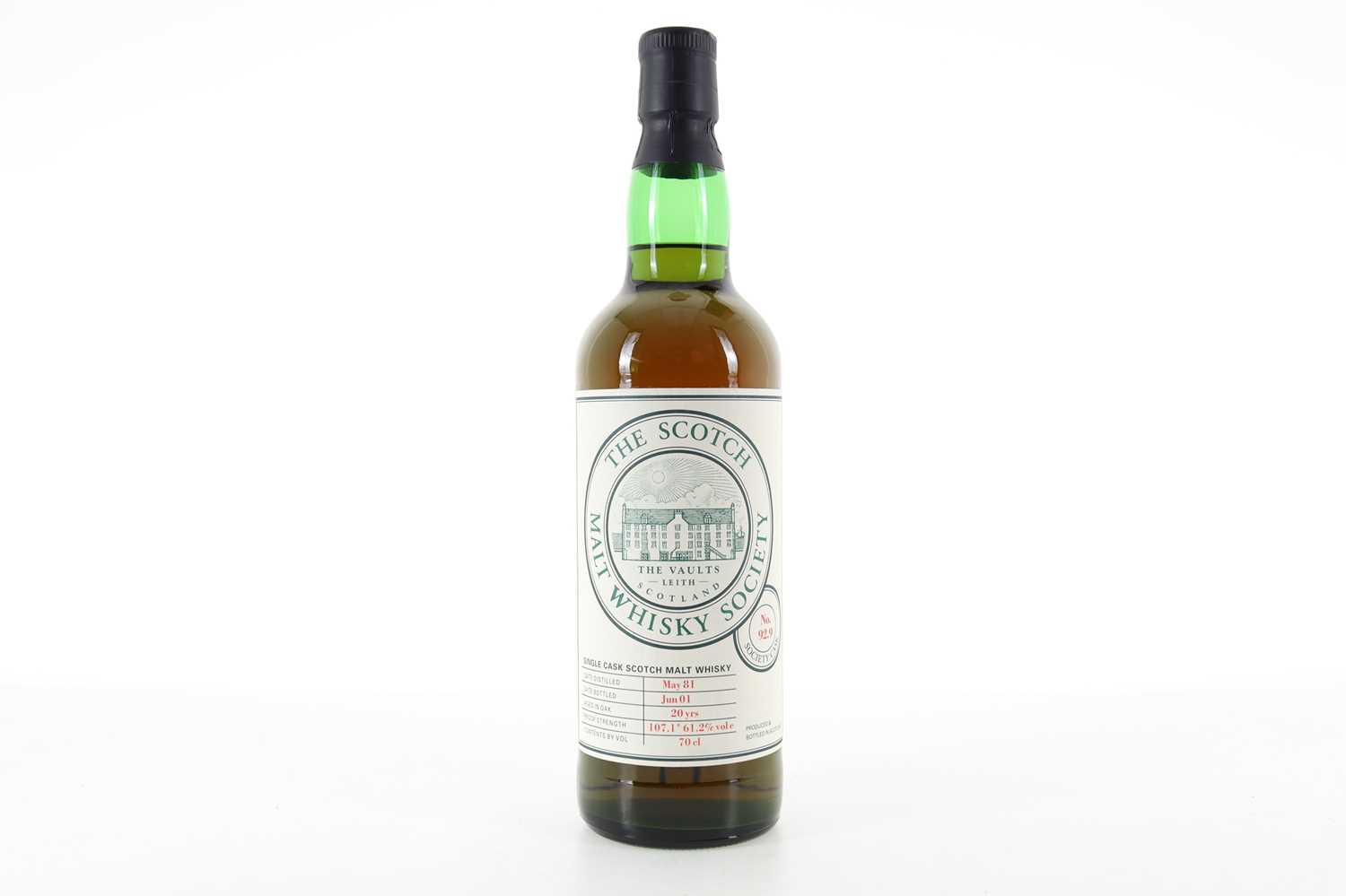 Lot 189 - SMWS 92.9 LOCHSIDE 1981 20 YEAR OLD