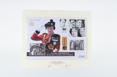 Lot 151 - ELIZABETH II GOLDEN JUBILEE HALF SOVEREIGN COIN COVER