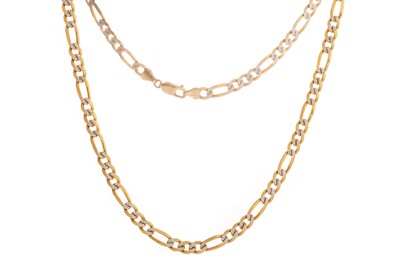 Lot 622 - TWO GOLD CHAINS