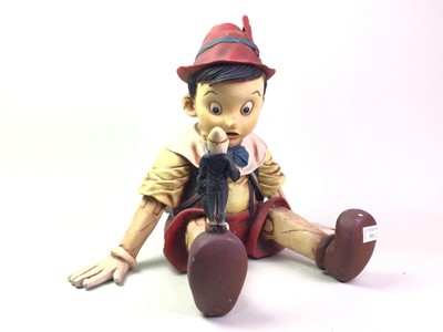 Lot 533 - COMPOSITE FIGURE OF PINOCCHIO AND JIMINY CRICKET
