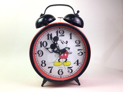 Lot 538 - MICKEY MOUSE ALARM CLOCK