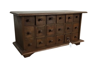 Lot 585 - TEAK STORAGE CHEST