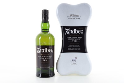 Lot 247 - ARDBEG 10 YEAR OLD IN 'ARDBONE' TIN