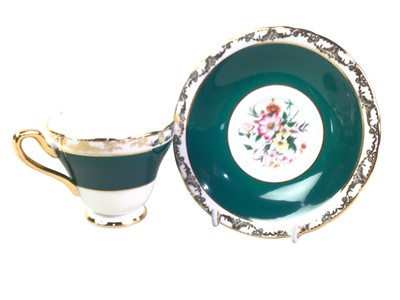 Lot 673 - ROYAL WORCESTER TEA SERVICE