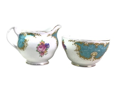 Lot 674 - GROUP OF MIXED TEA WARES