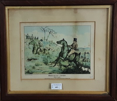 Lot 682 - AFTER HENRY THOMAS ALKEN, SET OF FOUR FOX HUNTING PRINTS