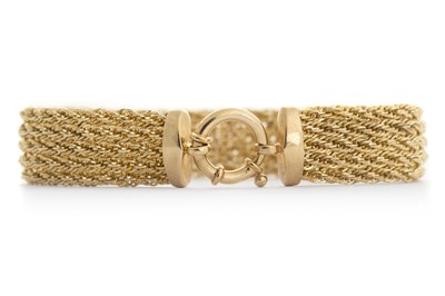 Lot 656 - CONTEMPORARY WOVEN BRACELET