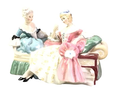 Lot 645 - ROYAL DOULTON GROUP OF THE LOVE LETTER