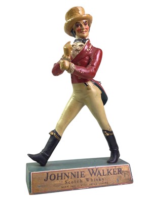 Lot 743 - VINTAGE JOHNNIE WALKER ADVERTISING FIGURE