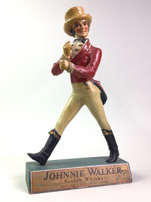 Lot 743 - VINTAGE JOHNNIE WALKER ADVERTISING FIGURE