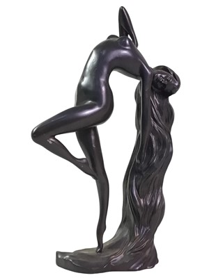 Lot 804 - BRUCHON, CONTEMPORARY BRONZE FIGURE