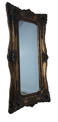 Lot 808 - ORNATE GILT FRAMED WALL MIRROR