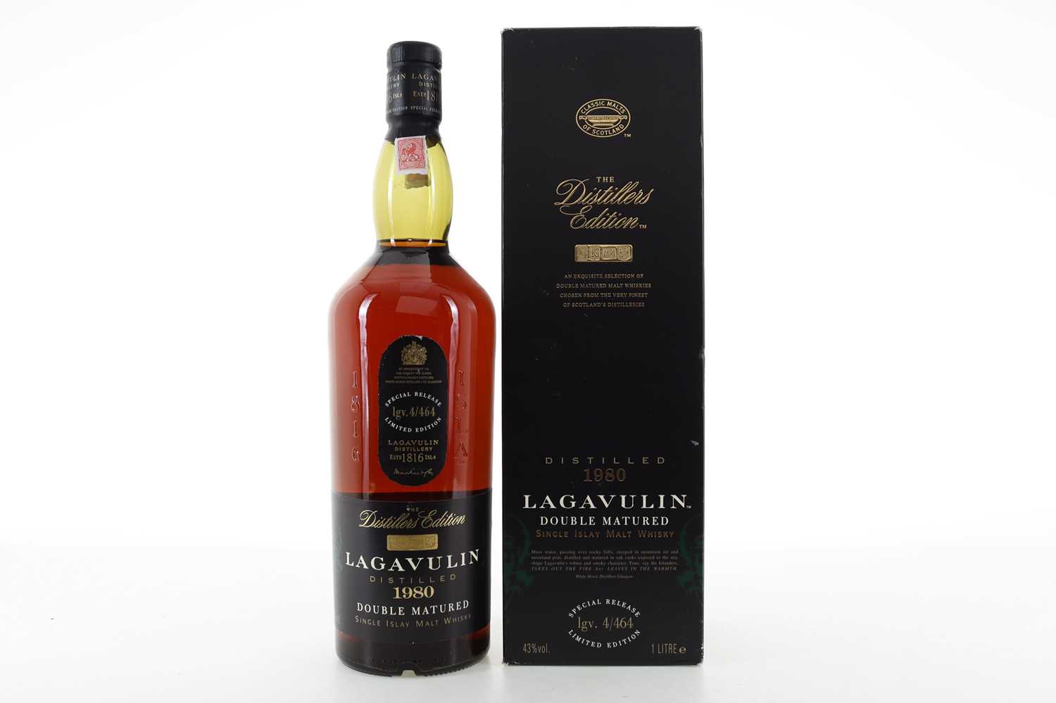 Lot 255 - LAGAVULIN 1980 DISTILLER'S EDITION 1L