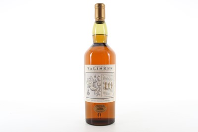 Lot 254 - TALISKER 10 YEAR OLD MAP LABEL 1L