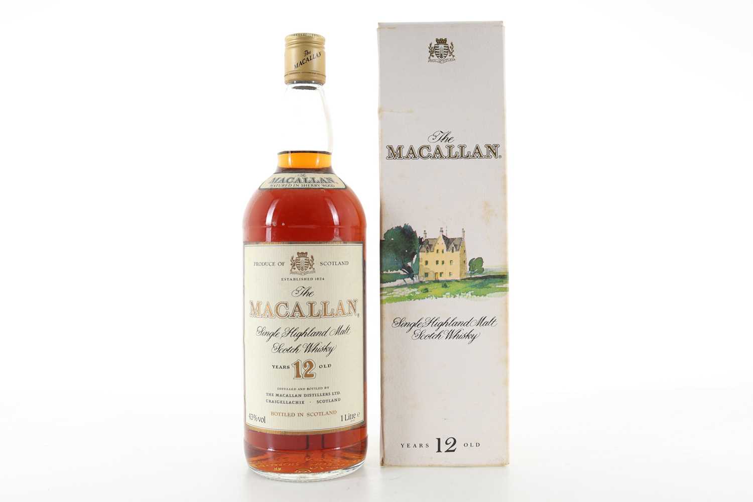 Lot 253 - MACALLAN 12 YEAR OLD 1980S 1L