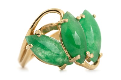 Lot 727 - JADE DRESS RING