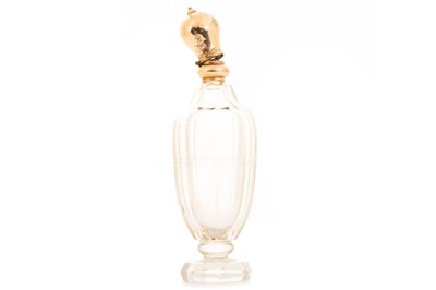 Lot 756 - CONTINENTAL ROCK CRYSTAL SCENT BOTTLE