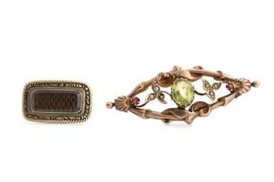 Lot 388 - TWO VICTORIAN BROOCHES