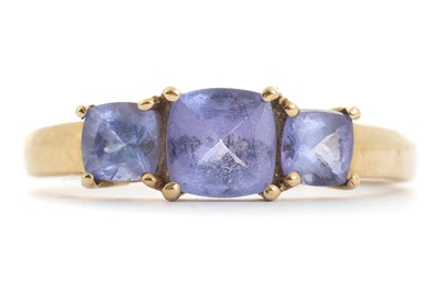 Lot 380 - GEMSTONE RING