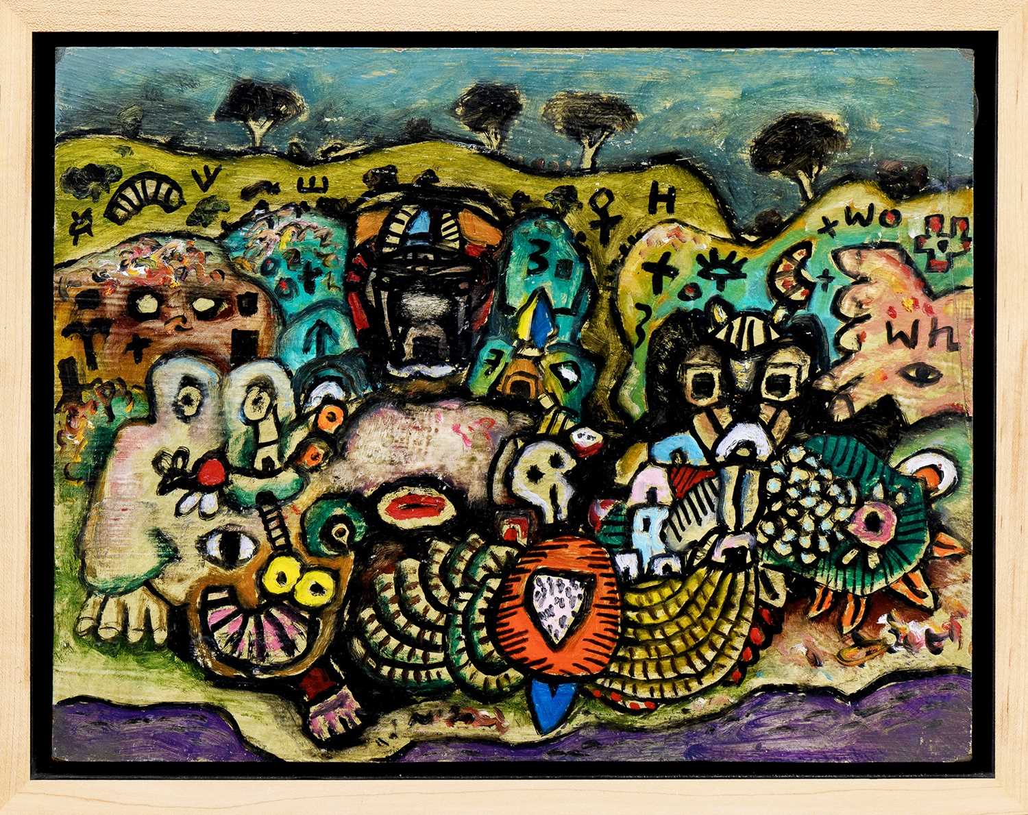 Lot 230 - * ALAN DAVIE CBE RA HRSA RWA (SCOTTISH 1920 - 2014)