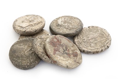 Lot 192 - SEVEN ROMAN TETRADRACHMS