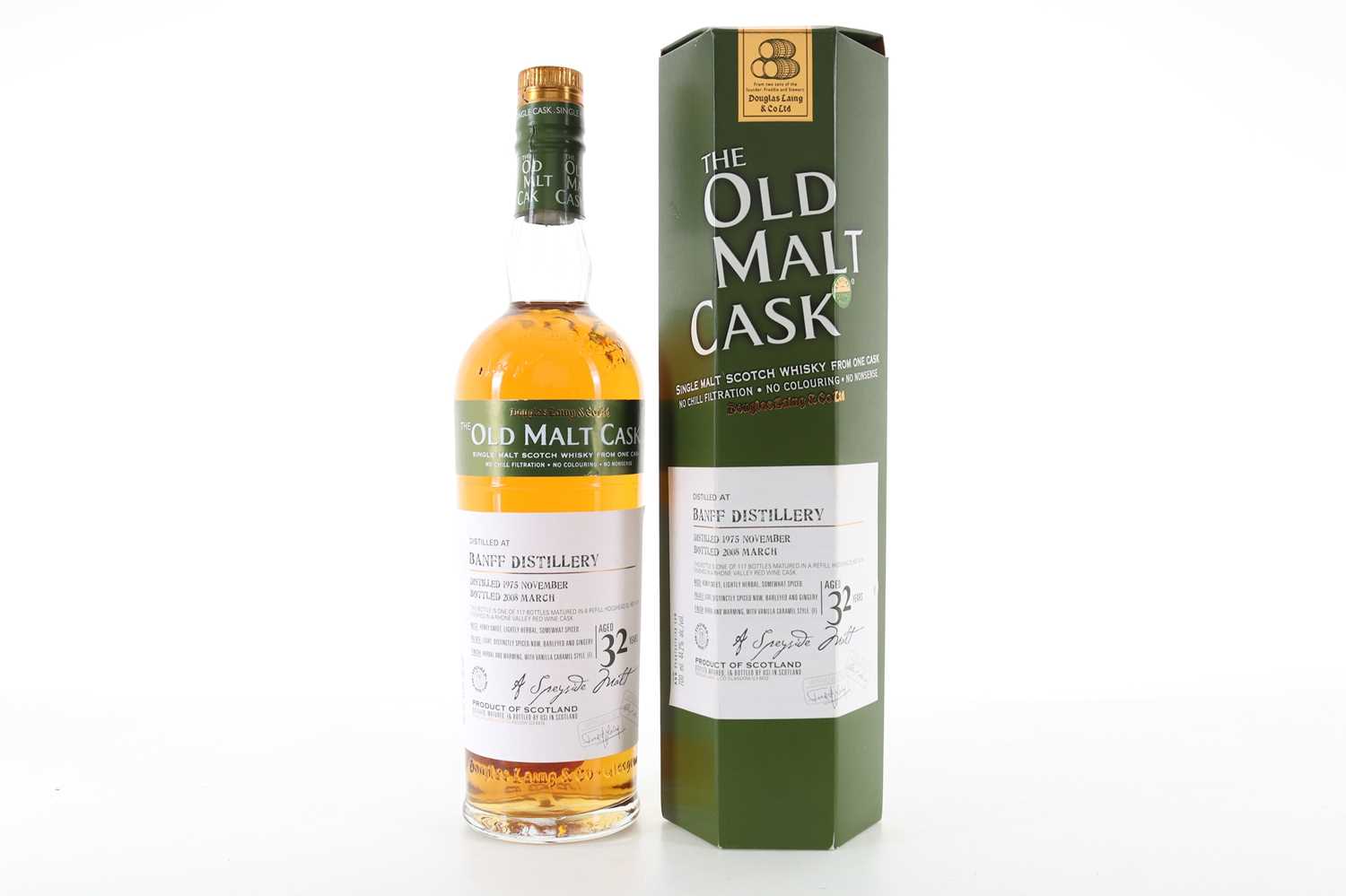 Lot 276 - BANFF 1975 32 YEAR OLD DOUGLAS LAING OLD MALT CASK