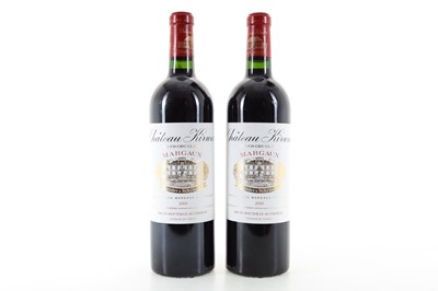 Lot 282 - 2 BOTTLES OF CHATEAU KIRWAN MARGAUX 2000 GRAND CRU CLASSE