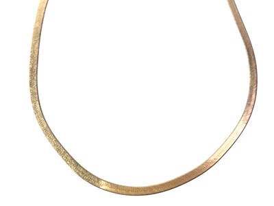 Lot 74 - GOLD NECKLACE