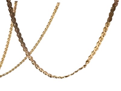 Lot 76 - GOLD NECKLACE