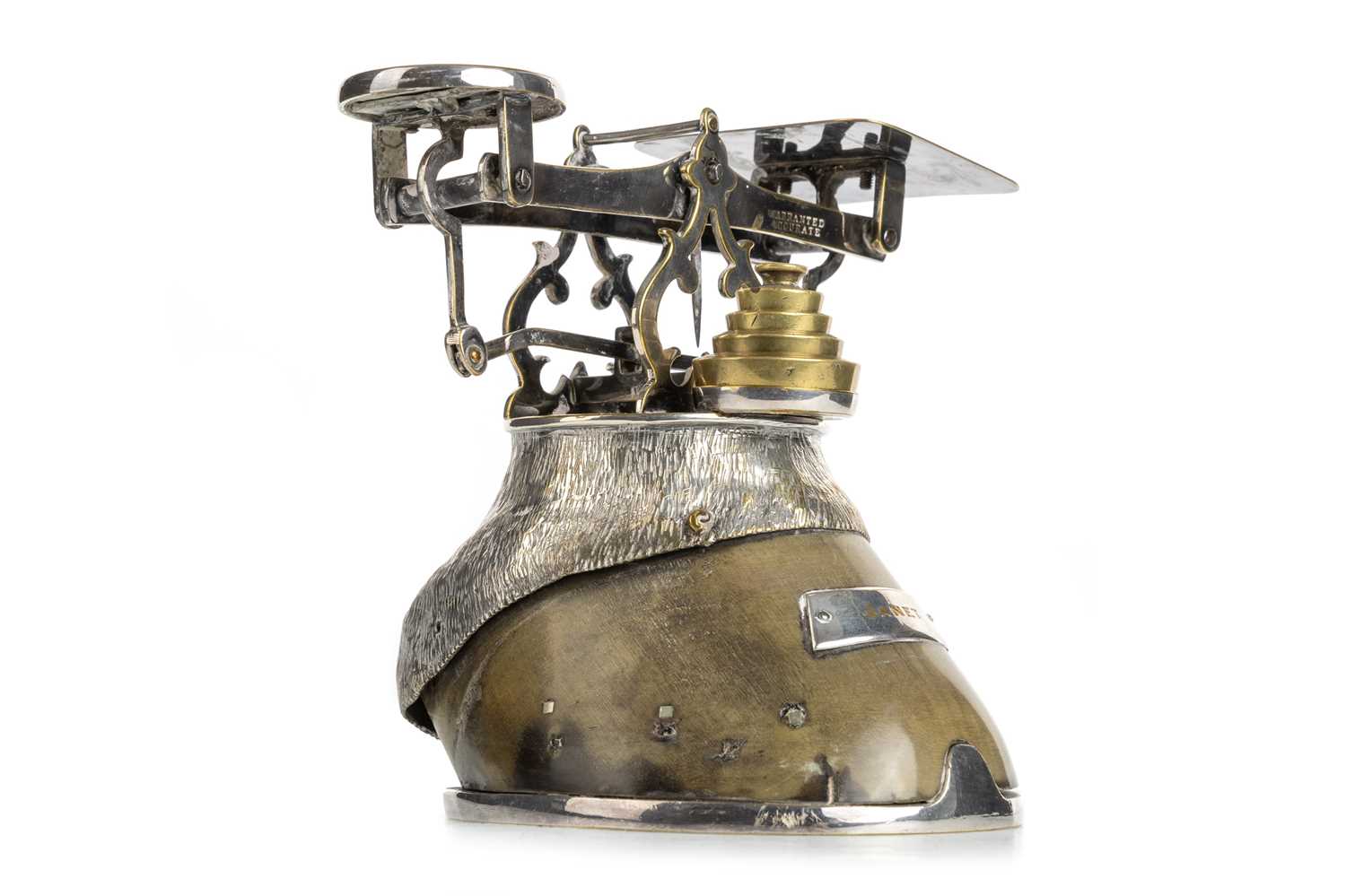 Lot 1829 - VICTORIAN NOVELTY SET OF POSTAL SCALES