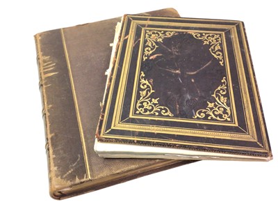 Lot 28 - TWO PHOTOGRAPH ALBUMS