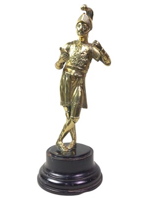 Lot 57 - BRASS MALE FIGURE