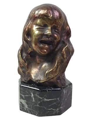 Lot 149 - BRONZE BUST