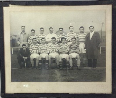 Lot 158 - FIVE FOOTBALL PHOTOGRAPHS