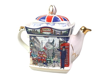 Lot 309 - GROUP OF NOVELTY TEAPOTS