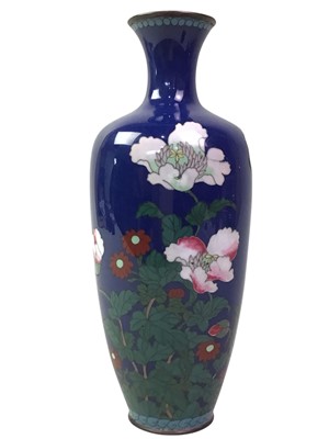 Lot 326 - JAPANESE CLOISONNÉ VASE