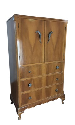 Lot 321 - WALNUT BEDROOM SUITE