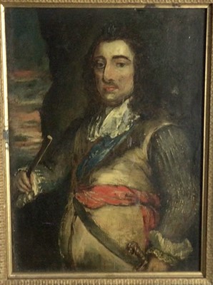 Lot 361 - PORTRAIT OF A GENTLEMAN