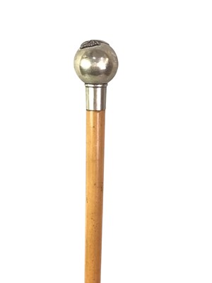 Lot 201 - MILITARY SWAGGER STICK