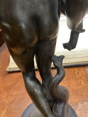 Lot 1283 - VICTOR PAILLARD (FRENCH, 1805-1886), BRONZE FIGURE OF VENUS