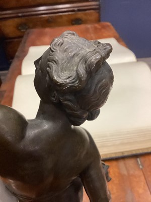 Lot 1283 - VICTOR PAILLARD (FRENCH, 1805-1886), BRONZE FIGURE OF VENUS