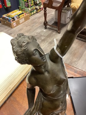 Lot 1283 - VICTOR PAILLARD (FRENCH, 1805-1886), BRONZE FIGURE OF VENUS