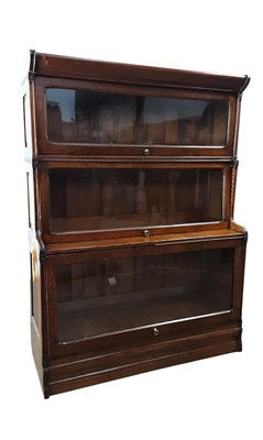 Lot OAK SECTIONAL BOOKCASE