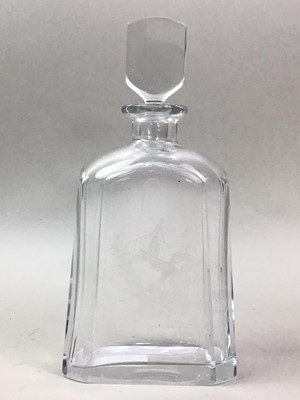 Lot 393 - ORREFORS GLASS DECANTER