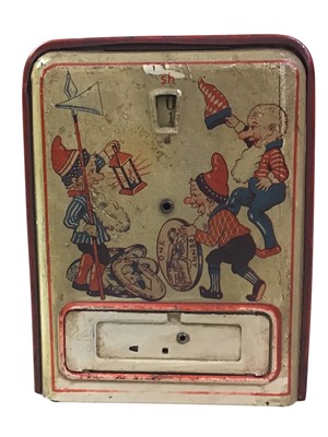 Lot 394 - NOVELTY TIN MONEY BANK