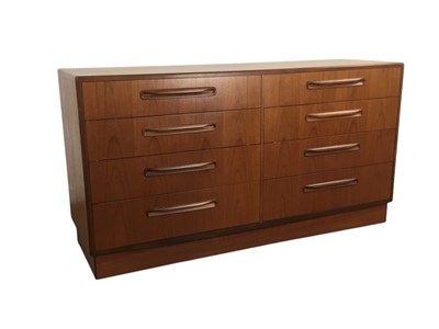 Lot VICTOR WILKINS (BRITISH, 1878-1972) FOR G-PLAN, 'FRESCO' TEAK CHEST OF DRAWERS