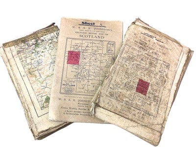 Lot 510 - GROUP OF BOOKS AND VINTAGE MAPS