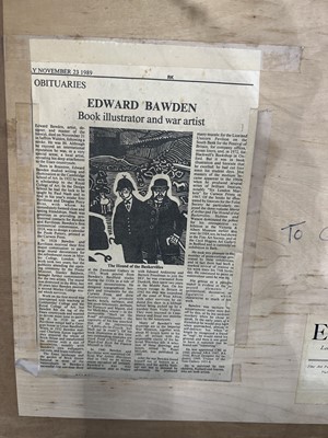 Lot 761 - * EDWARD BAWDEN CBE RA (BRITISH 1903 - 1989)