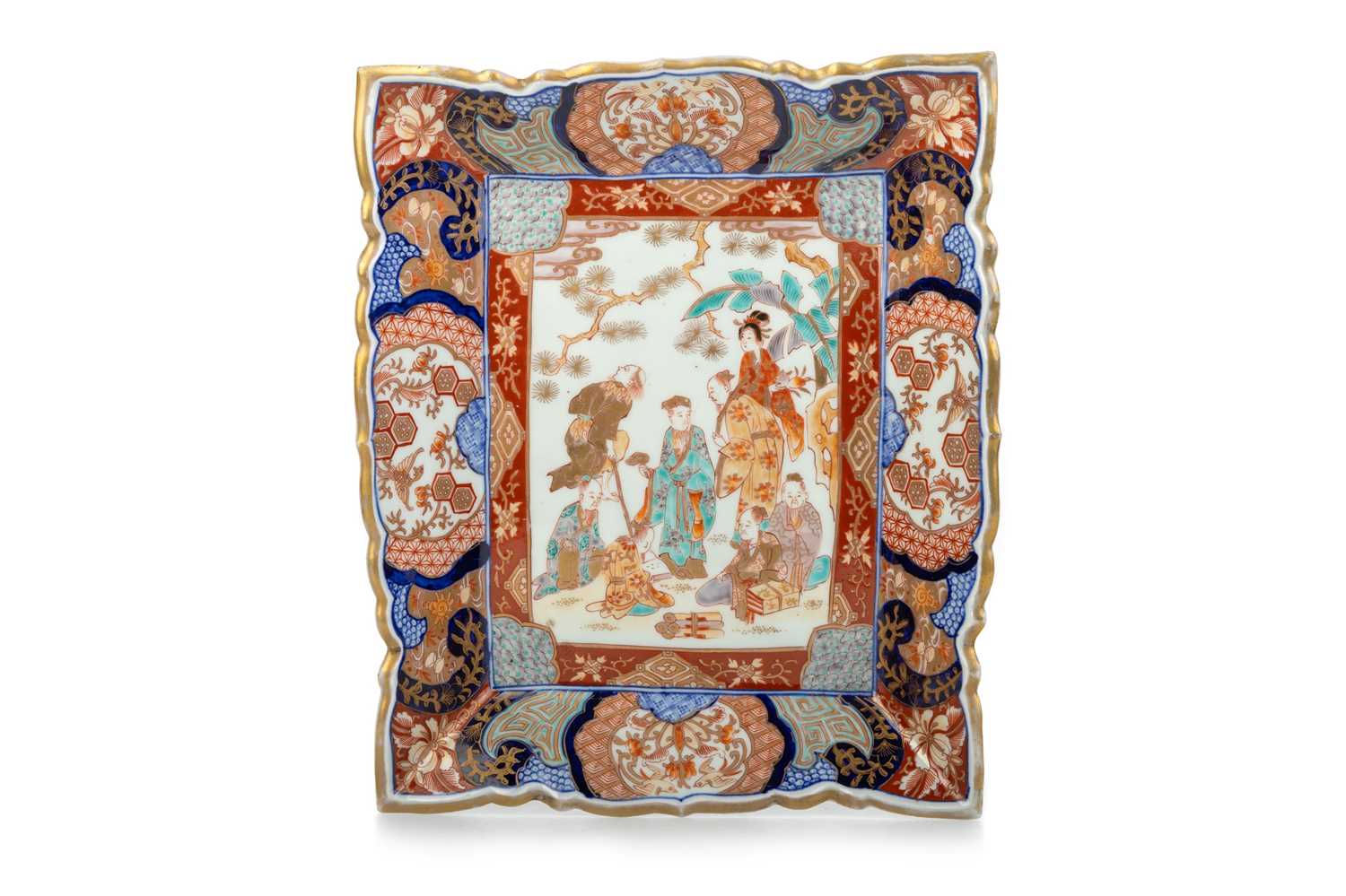 Lot 1250 - JAPANESE IMARI DISH